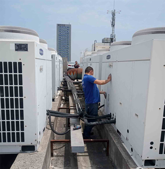 浠水中央空调制热和不制冷系统维修方法